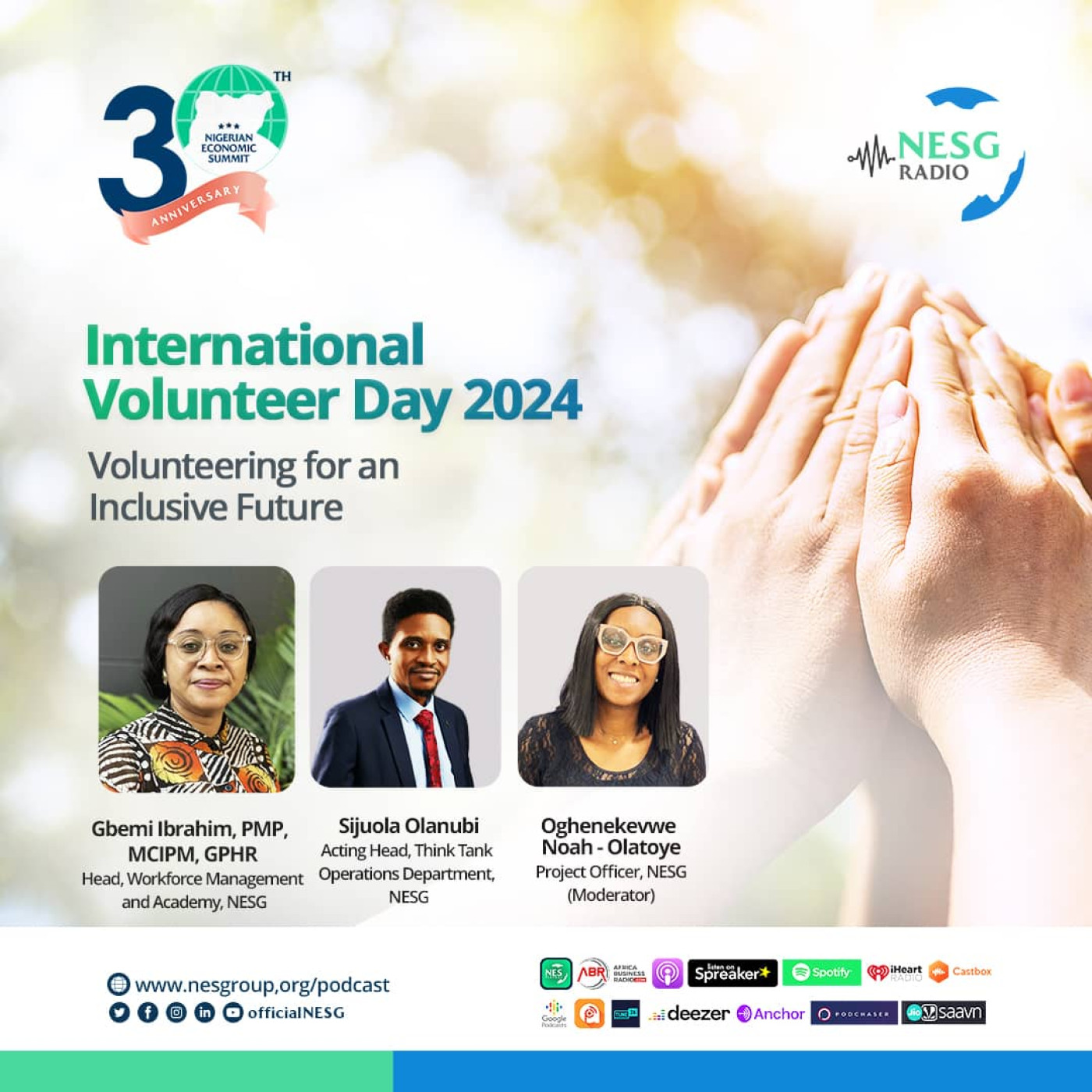 International Volunteer Day 2024: Volunteering for an Inclusive Future