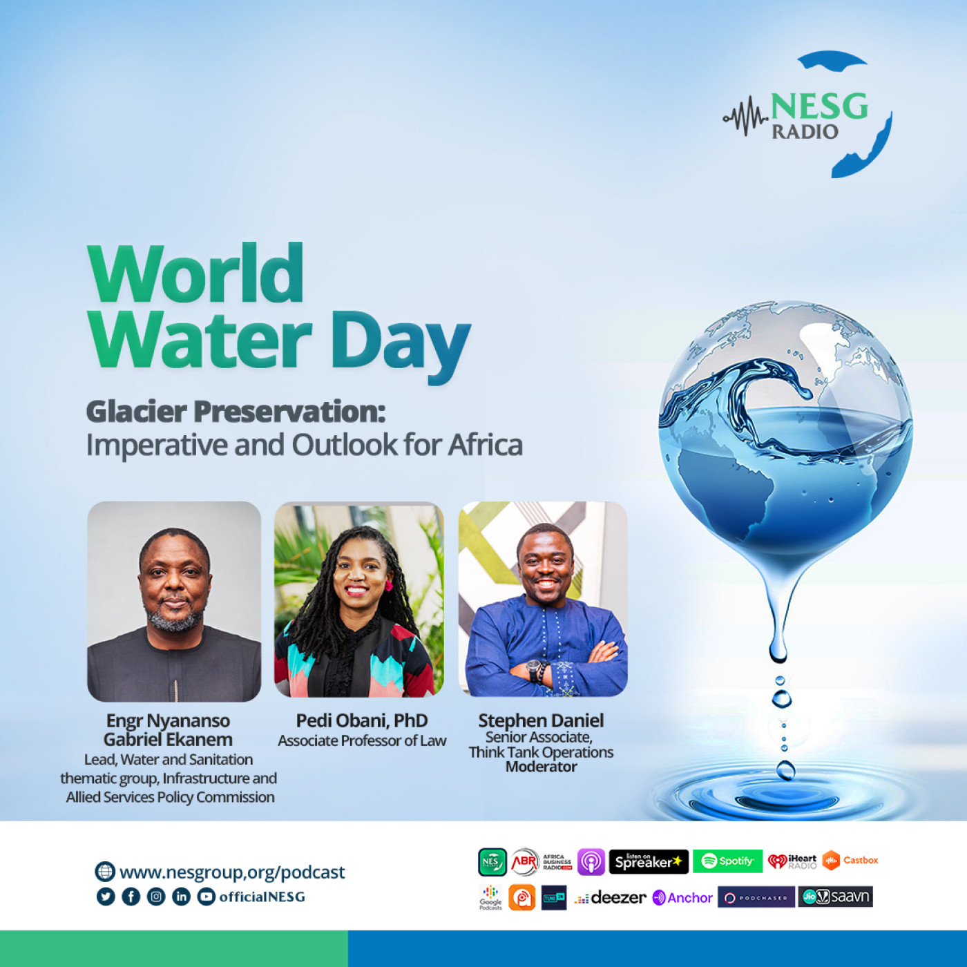 World Water Day 2025 - Glacier Preservation: Imperative and Outlook for Africa