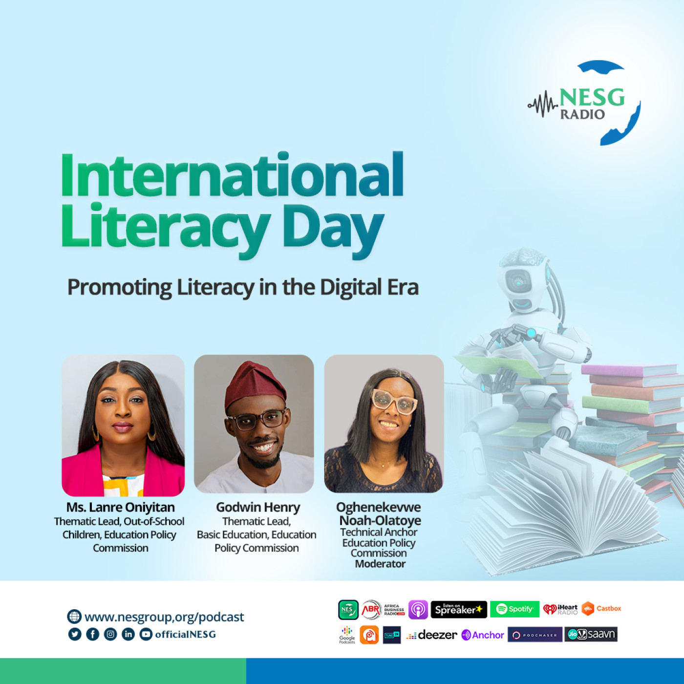 International Literacy Day 2025: Promoting Literacy in the Digital Era