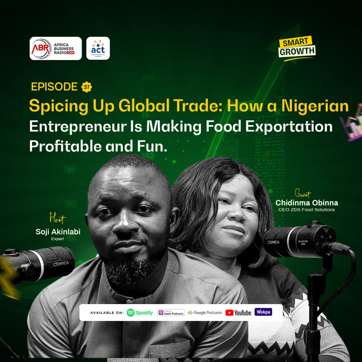 Spicing Up Global Trade: How a Nigerian Entrepreneur Is Making Food Exportation Profitable and Fun. episode artwork