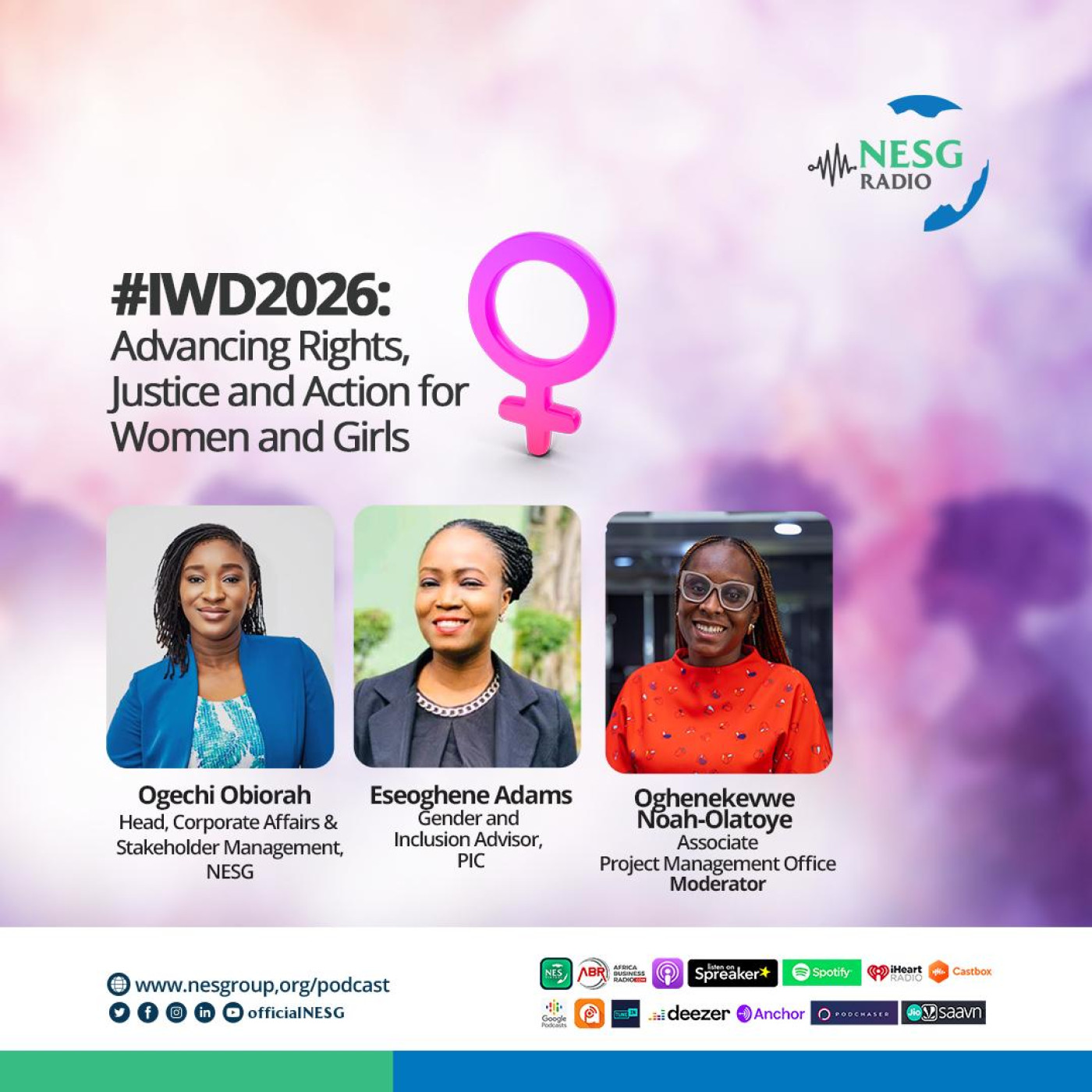 #IWD2026: Advancing Rights, Justice and Action for Women and Girls