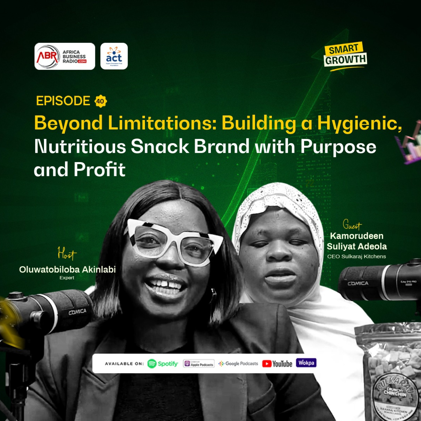 Beyond Limitations: Building a Hygienic, Nutritious Snack Brand with Purpose and Profit episode artwork