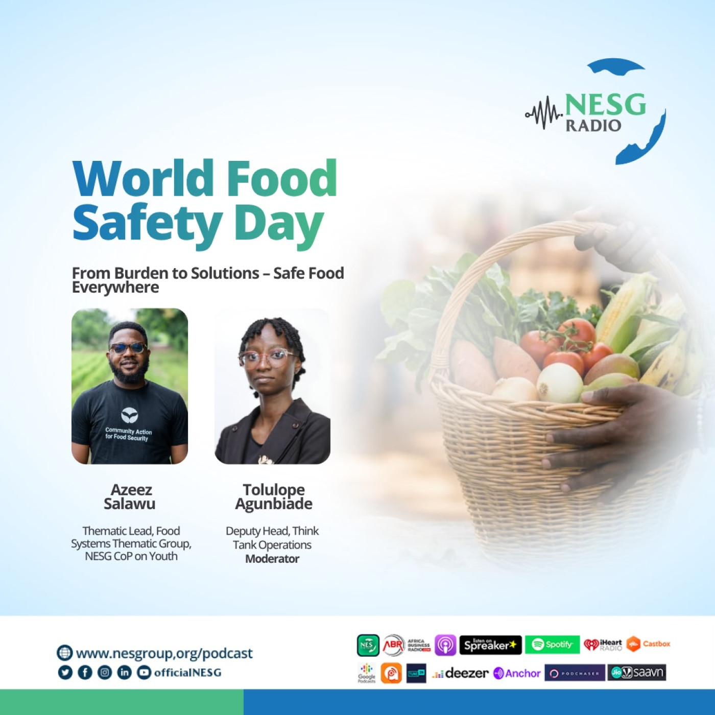 World Food Safety Day 2025: From Burden to Solutions – Safe Food Everywhere