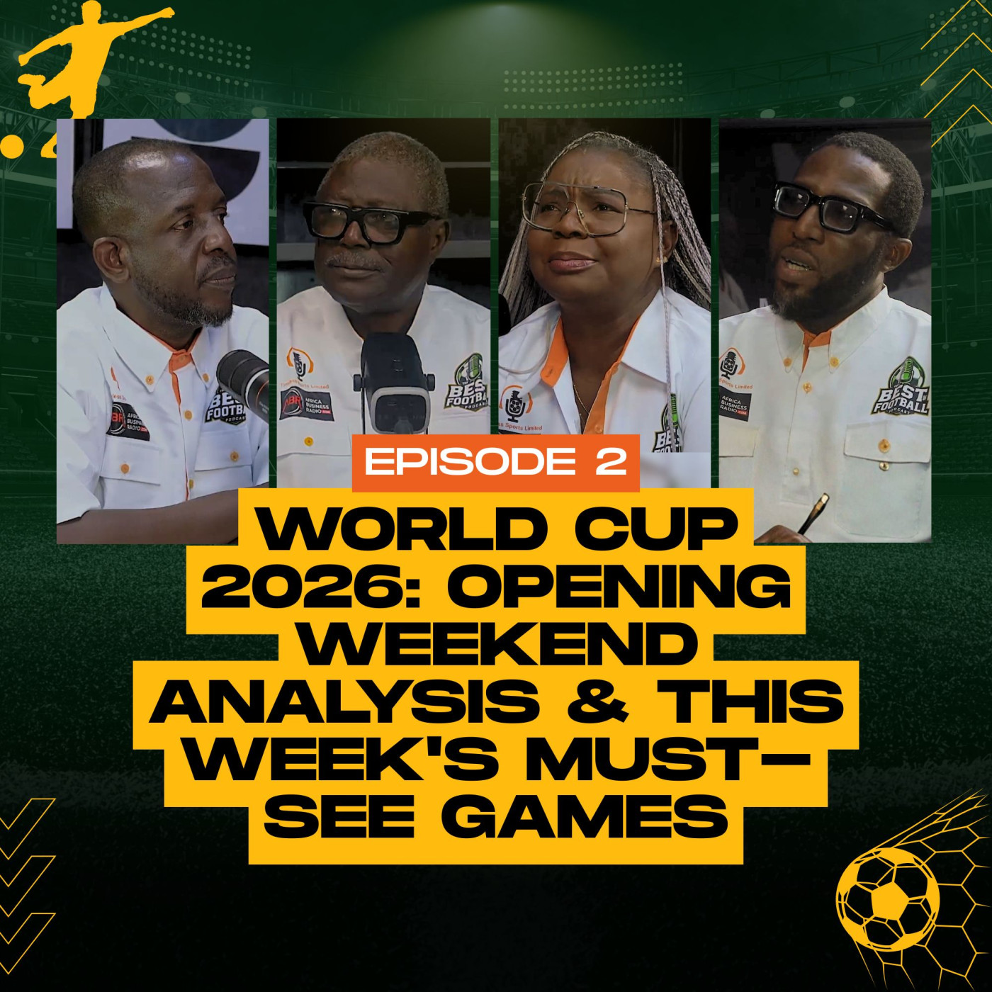 World Cup 2026: Opening Weekend Analysis & This Week's Must-See Games episode artwork