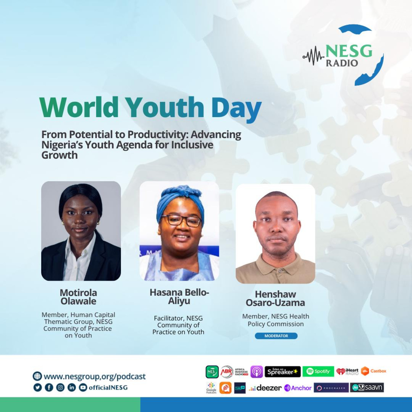 From Potential to Productivity: Advancing Nigeria’s Youth Agenda for Inclusive Growth