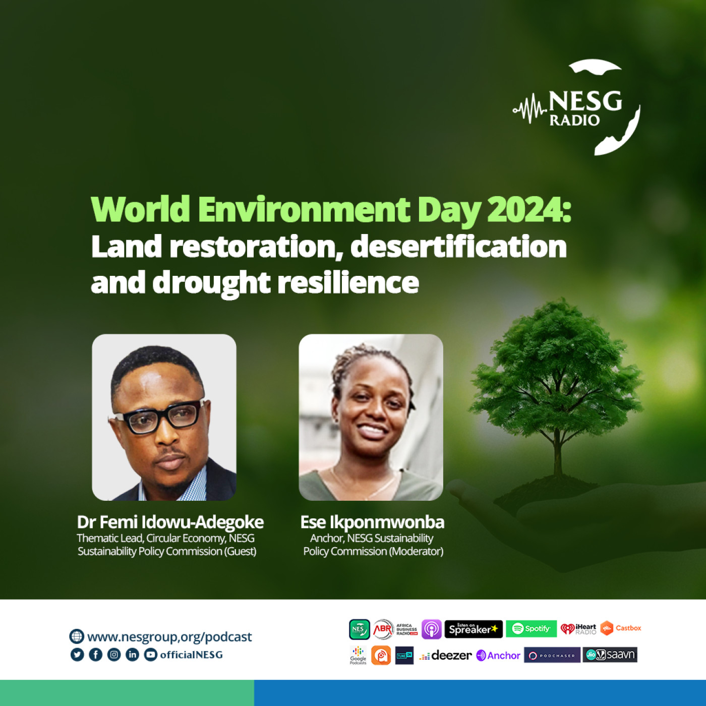 World Environment Day 2024 - Land restoration, desertification and drought resilience