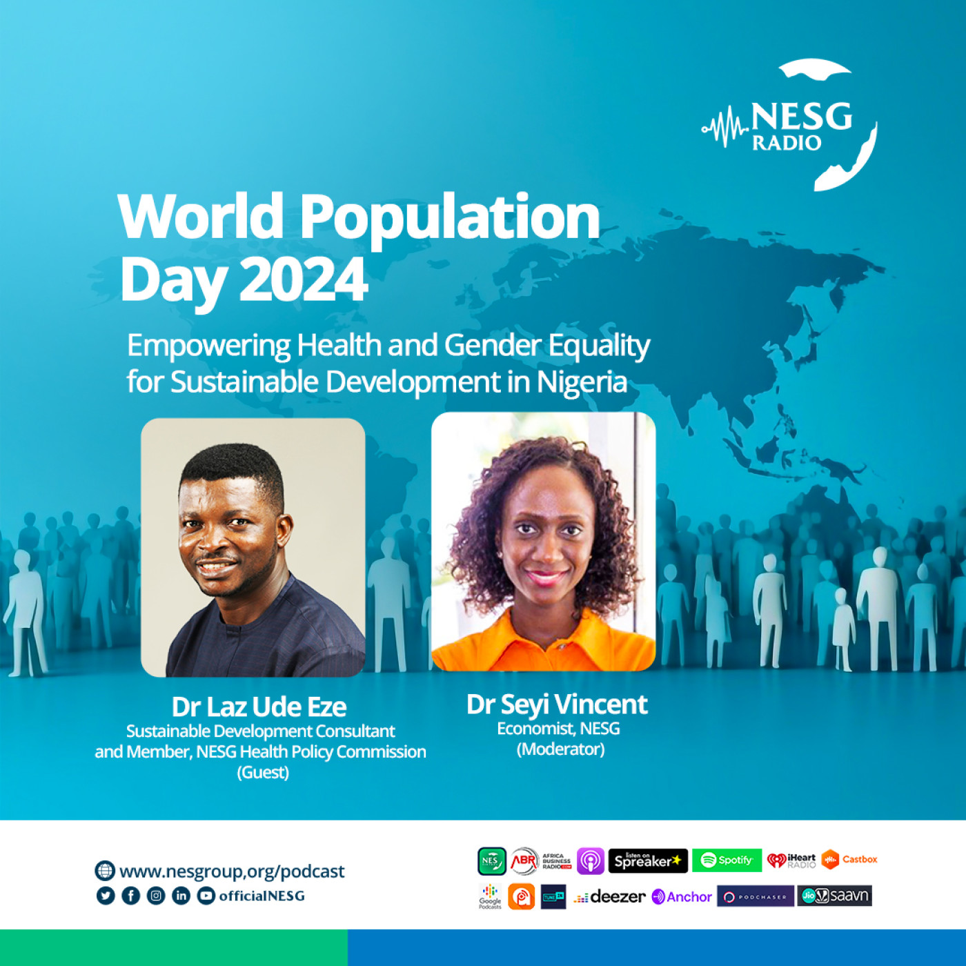 World Population Day 2024 - Empowering Health and Gender Equality for Sustainable Development in Nigeria